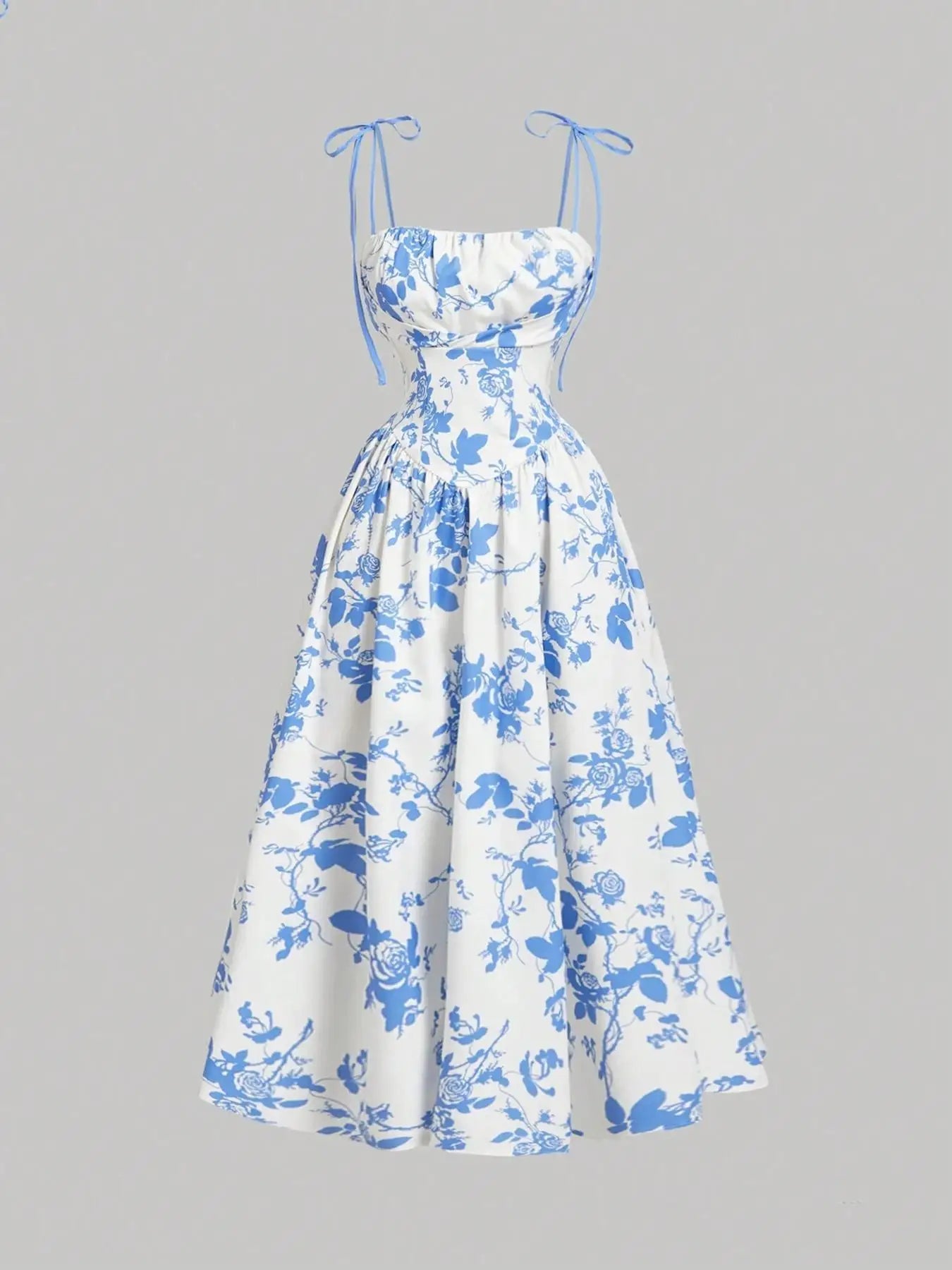 Nuove donne stampa cinturino per spaghetti vestito moda estiva elegante casual ufficio partito abiti casual per le donne veste femme abiti