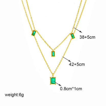 DIEYURO Collana con ciondolo occhi azzurri con serratura a forma di farfalla in acciaio inossidabile 316L per le donne Nuovi regali di gioielli con catena girocollo multistrato