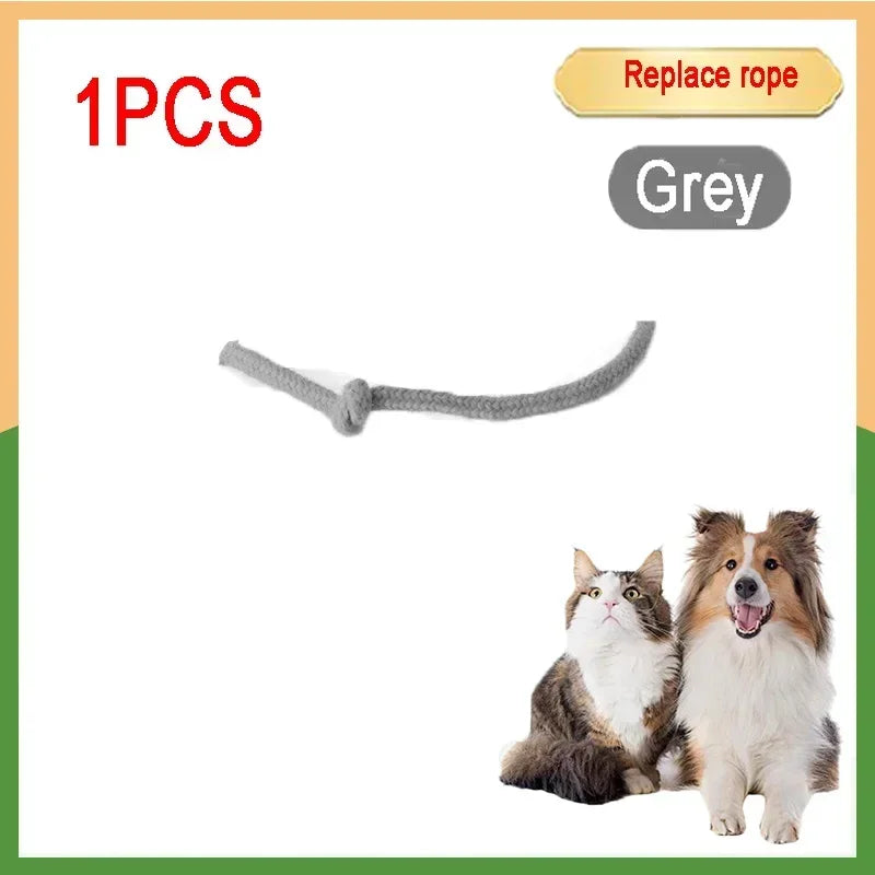 Forniture per animali domestici ricaricabili Addestramento per cani e gatti per imitare i giocattoli interattivi per animali domestici dei ratti Palla giocattolo elettrica Coda simulata Casa