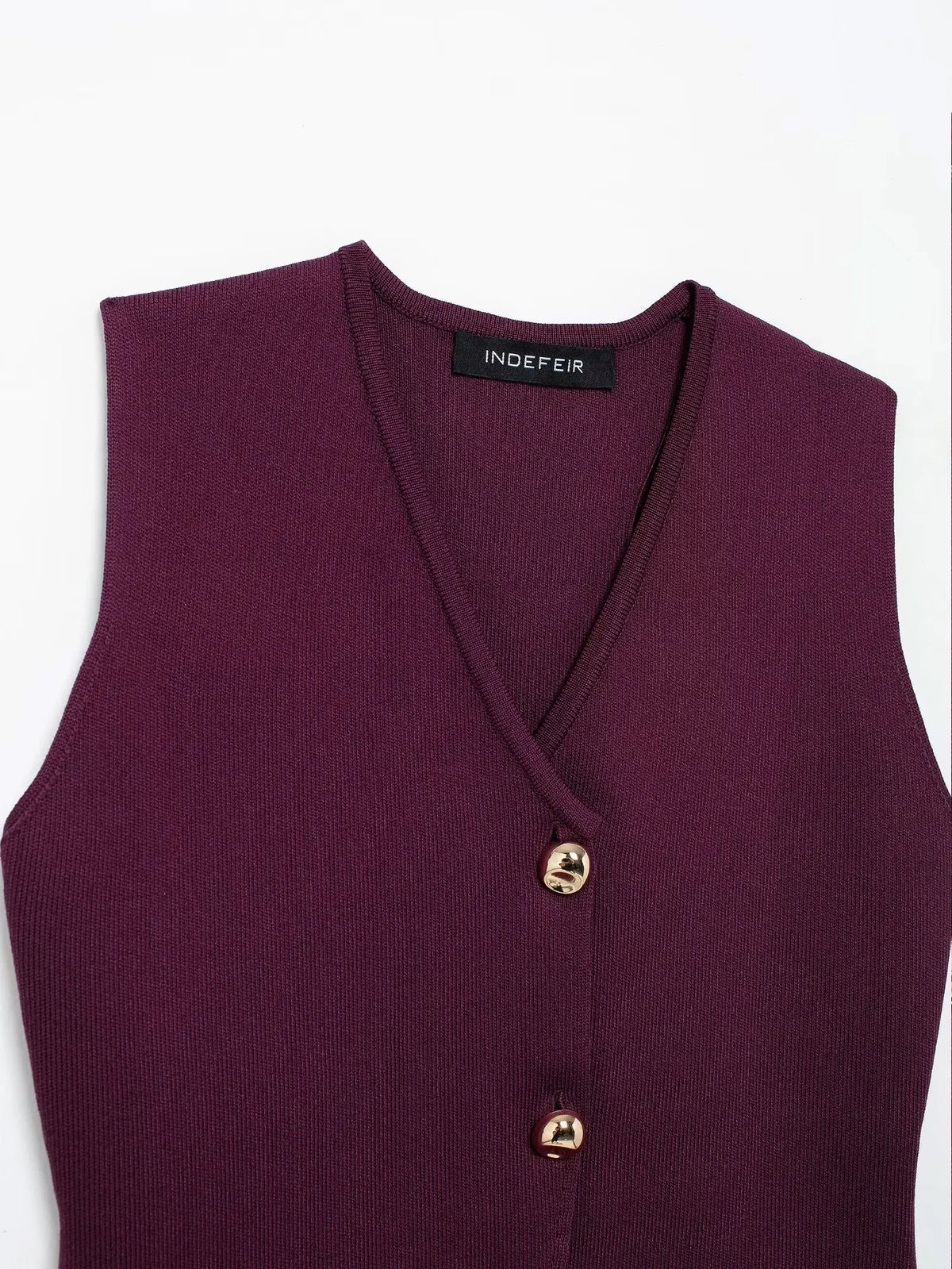 HH Set di gonne lavorate a maglia eleganti femminili 2024 Scollo a V con bottoni Canottiera + Gonna a pieghe patchwork a-line Abito solido alla moda