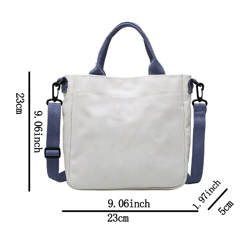 KATSEYE Borse di tela da donna Borsa a tracolla per ragazze Borse tote moda Ragazza Borsa tote per cartoni animati Borsa di grande capacità Borse per la spesa Regalo