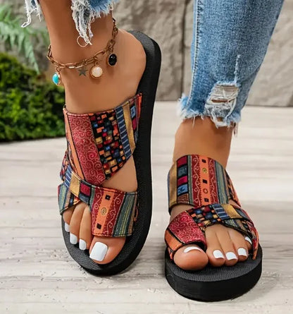 Nuovi sandali estivi da donna con punta aperta, leggeri e comodi, modello fish mouth, perfetti per la spiaggia.
