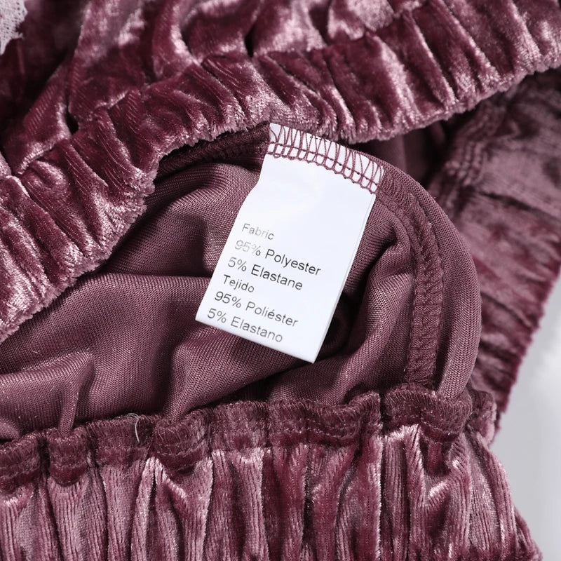 Pantaloncini Corti in Velluto con Inserti in Pizzo Sexy, Vita Alta Elastica, Mini Shorts Larghi da Donna, Nuova Collezione Estiva 2026, Streetwear Femminile