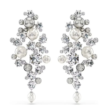 Sur New Styles Bijoux Tendance Perle Blanche Collier Boucles d'Oreilles Exquises Bracelet Bague Cadeaux de Qualité pour Femmes