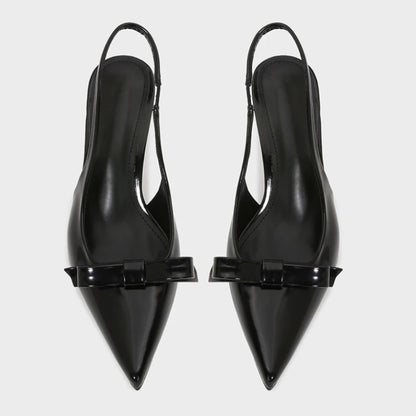 Sandales d'été à talons hauts pour femmes Élégante décoration de nœud Mode Fête Mariage Chaussures élégantes à talon aiguille sexy pour femmes