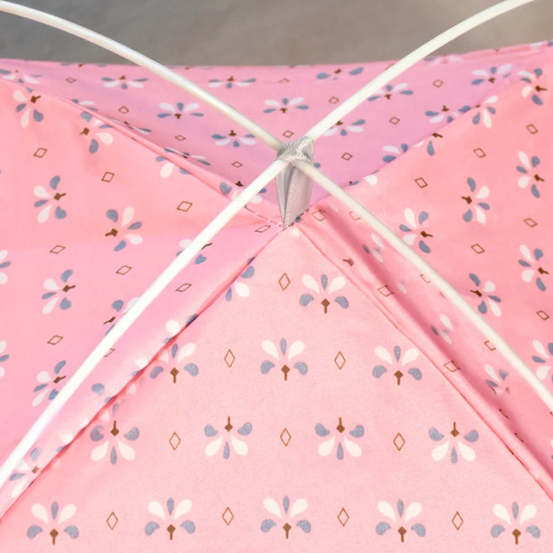 Tenda per gatti con fiori spezzati Tenda semi chiusa per celebrità Internet Nido universale per tutte le stagioni Forniture per animali domestici Nido estivo per cani e gatti