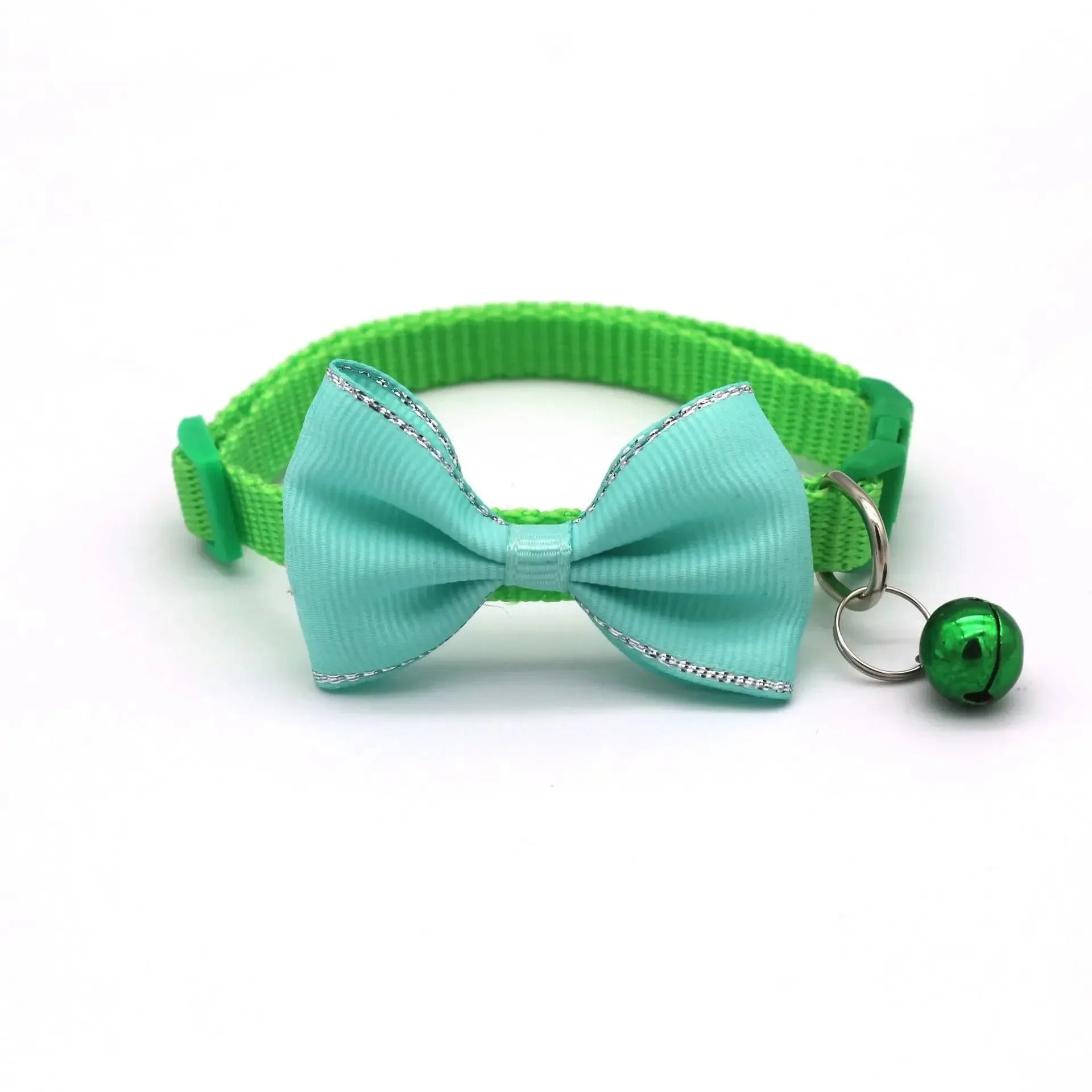 Collari per animali domestici nuovi collari per campane con fiocco per animali domestici collari per gatti carini forniture per animali domestici strumento per vestire animali domestici regolabile multicolore accessori per an