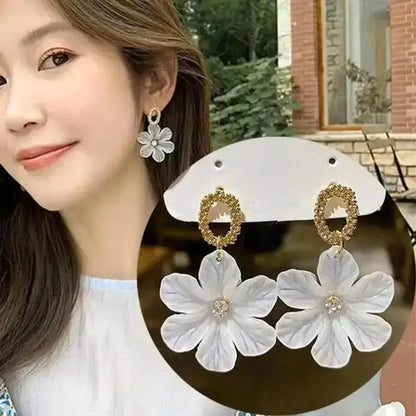 925 Ago D'argento Coreano Moda Perla Nappa Orecchini Per Le Donne Gioielli 2024 di Tendenza delle Nuove Donne di Lusso Zircone Orecchini di Perle