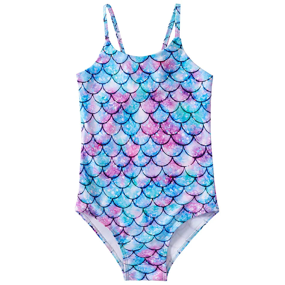 Costume da bagno a sirena per bambini costume da bagno intero per ragazze costume da bagno intero per ragazze Hot Spring Sling costume da bagno ad asciugatura rapida per sport acquatici