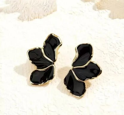 2 Orecchini da Donna di Lusso con Zirconi a Forma di Stella Marina e Conchiglia, Orecchini Semplici a Fiore e Foglia con Perle Imitazione, Gioielli per Feste e Matrimoni