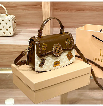 Borsa da donna designer brand handbag women's 2024 new spring/summer high-end texture single shoulder crossbody