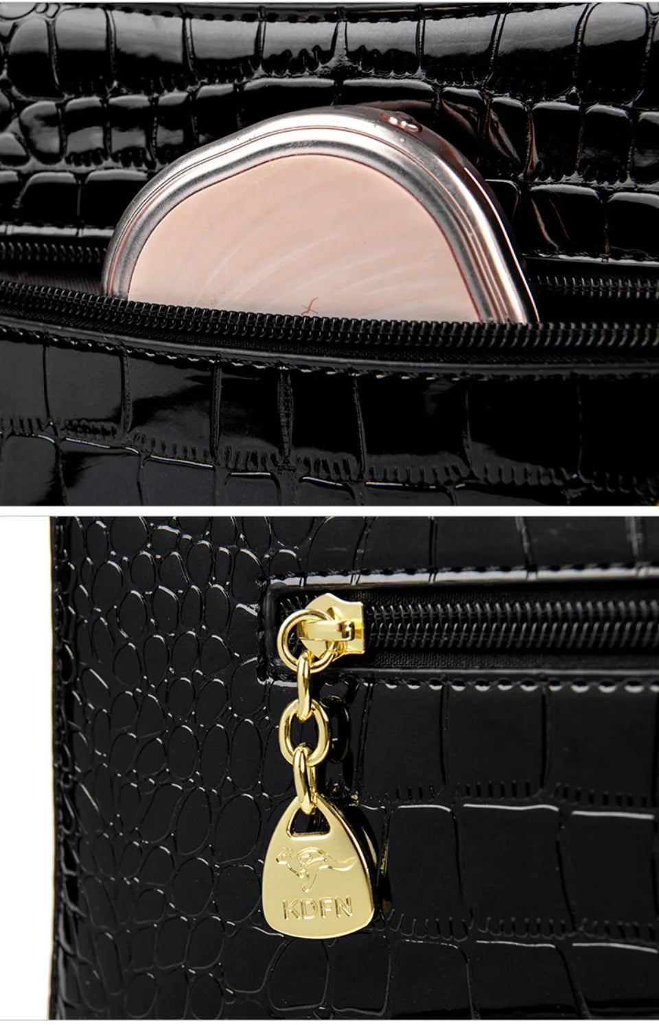 KAIDIFEINIROO Kangaroo Marca Alligator Pu Borsa a tracolla in pelle a tracolla Pochette Borse a mano per la madre Piccole borse da donna Nuovo