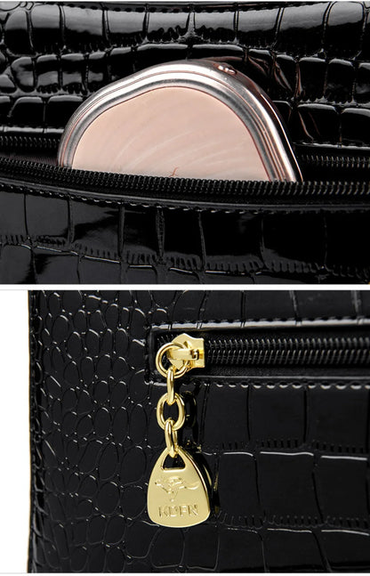 KAIDIFEINIROO Kangaroo Marca Alligator Pu Borsa a tracolla in pelle a tracolla Pochette Borse a mano per la madre Piccole borse da donna Nuovo