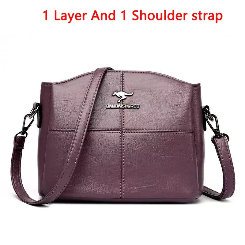 Borse da donna di lusso Sac in vera pelle PU di marca Borse da donna Borse a mano con tracolla a spalla di design per donna 2022 Borse e borsette