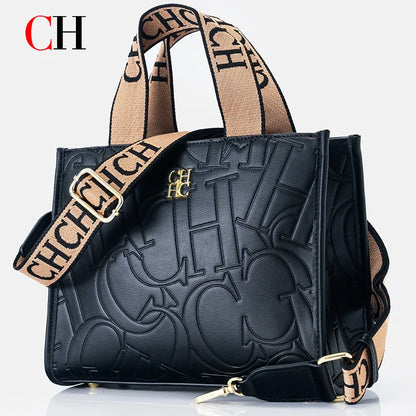 Borse da donna Logo in metallo Casual di grande capacità Designer di marca di lusso leggero 2026 Borsa da donna di nuova moda di alta qualità