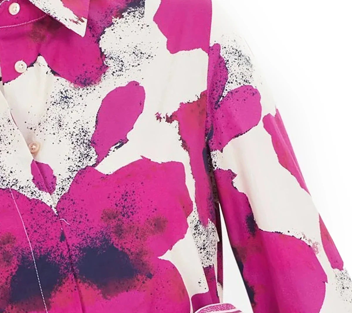 CHCH Abito lungo da donna con stampa vintage Elegante maniche lunghe Abiti slim con spacco alto 2024 Abiti New Lady Vocation