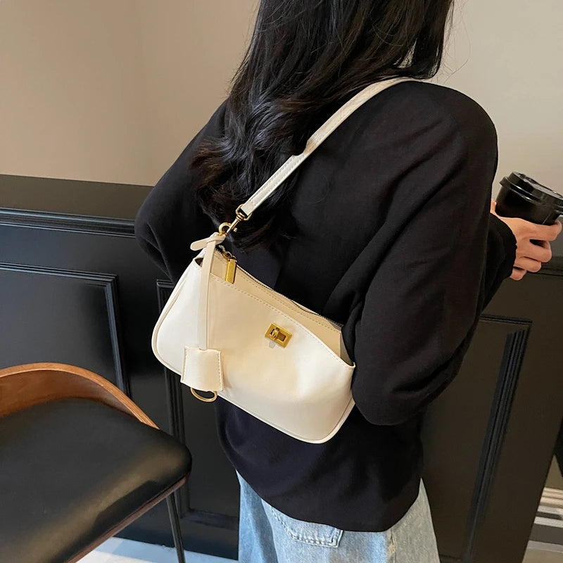 Borse a tracolla ascellari di lusso di marca MOODS per le donne Cartelle a tracolla con doppia tracolla per armadietto 2025 Borse estive di ultime del designer