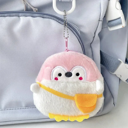 Cartone animato animale ragazzi portamonete in peluche bambini portamonete con cerniera custodia portaoggetti simpatici animali portafogli donna mini borsa regalo per bambini