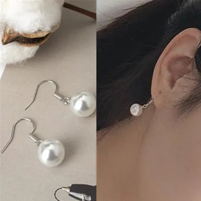 925 Ago D'argento Coreano Moda Perla Nappa Orecchini Per Le Donne Gioielli 2024 di Tendenza delle Nuove Donne di Lusso Zircone Orecchini di Perle