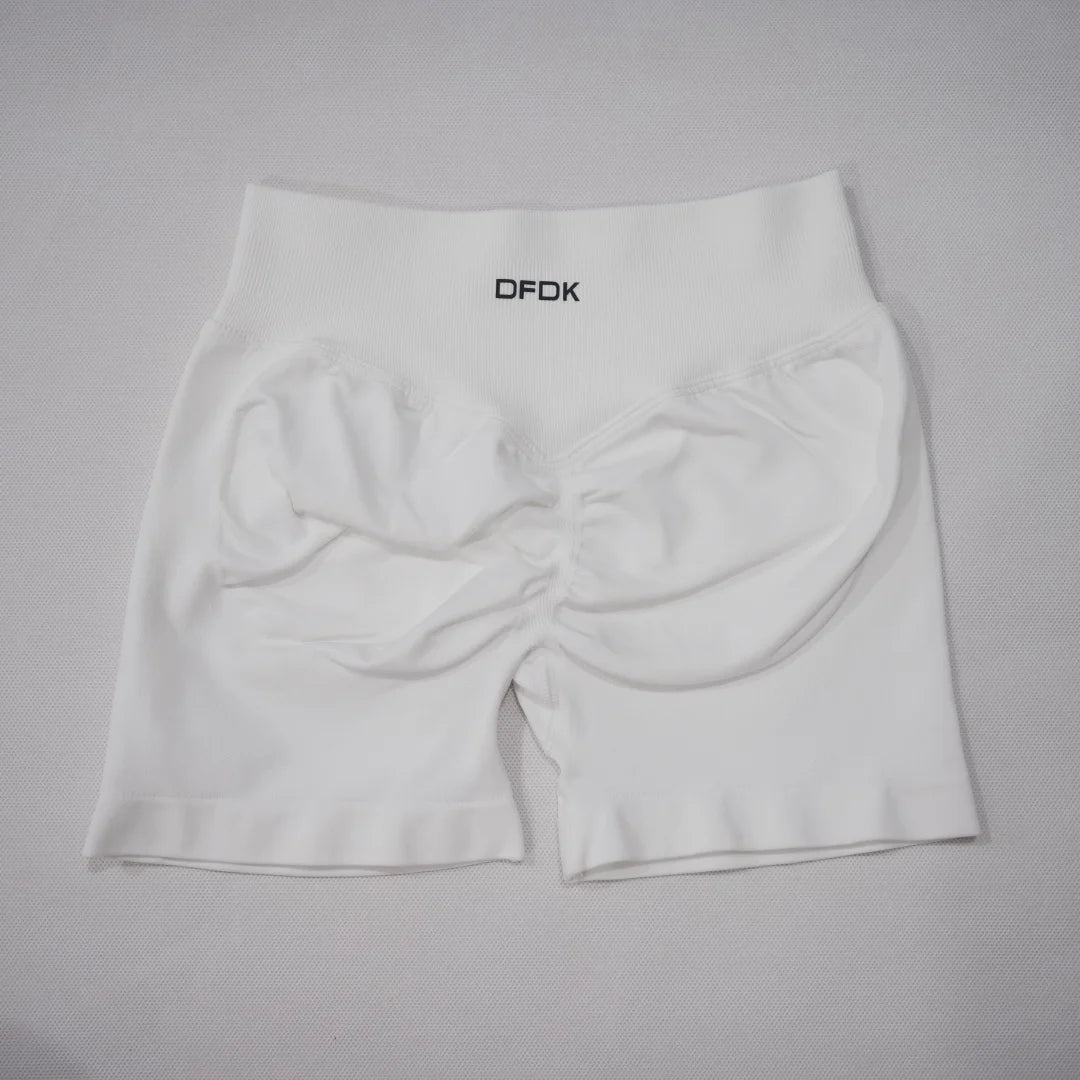 DFDK 2026 Nuovi Pantaloncini da Yoga per Donna con Effetto Push-Up, Vita Alta, Sollevamento Glutei, Resistenti agli Squat, Pantaloncini Sportivi per Palestra, Allenamento, Corsa e Fitness