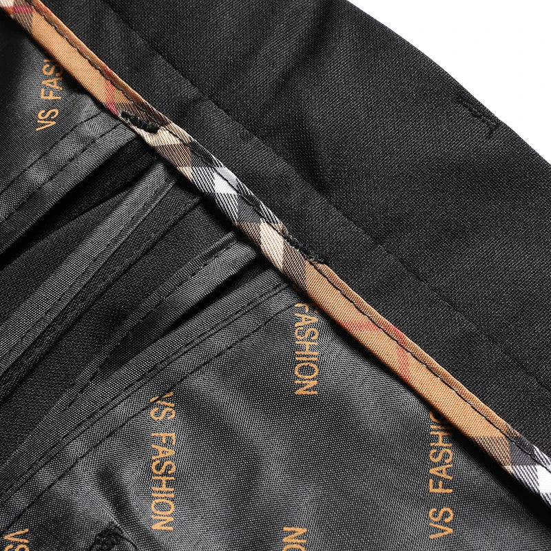 29-42 Pantaloni estivi da uomo Pantaloni casual elasticizzati dritti sottili senza traccia, senza tessuto da stiro, sensazione setosa e fresca