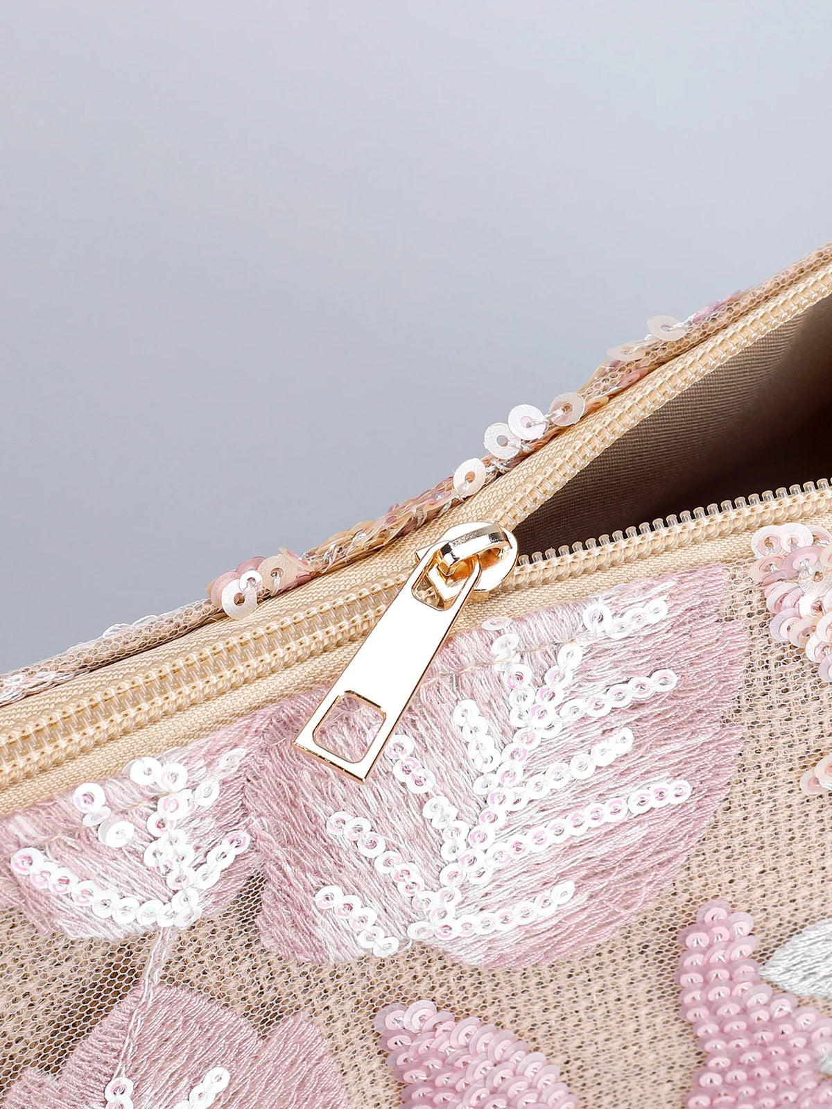 Borse a tracolla da donna con ricamo floreale carino Catene con paillettes alla moda Borsa a tracolla Borsa da spiaggia casual estiva Borsa e portamonete Hobos