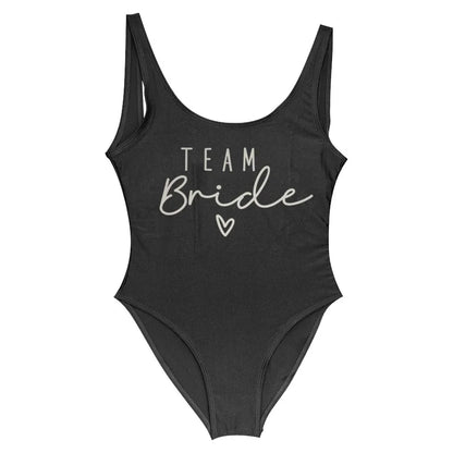 S-3XL Maillot de bain blanc une pièce Équipe de la mariée Maillot de bain de fête de célibataire pour femme Maillot de bain de poule Maillot de bain de piscine