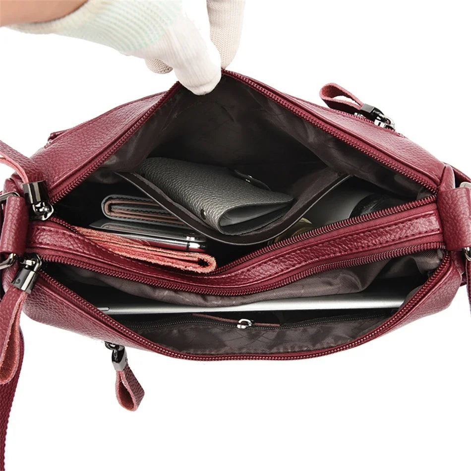 Borse da donna di lusso Sac in vera pelle PU di marca Borse da donna Borse a mano con tracolla a spalla di design per donna 2022 Borse e borsette