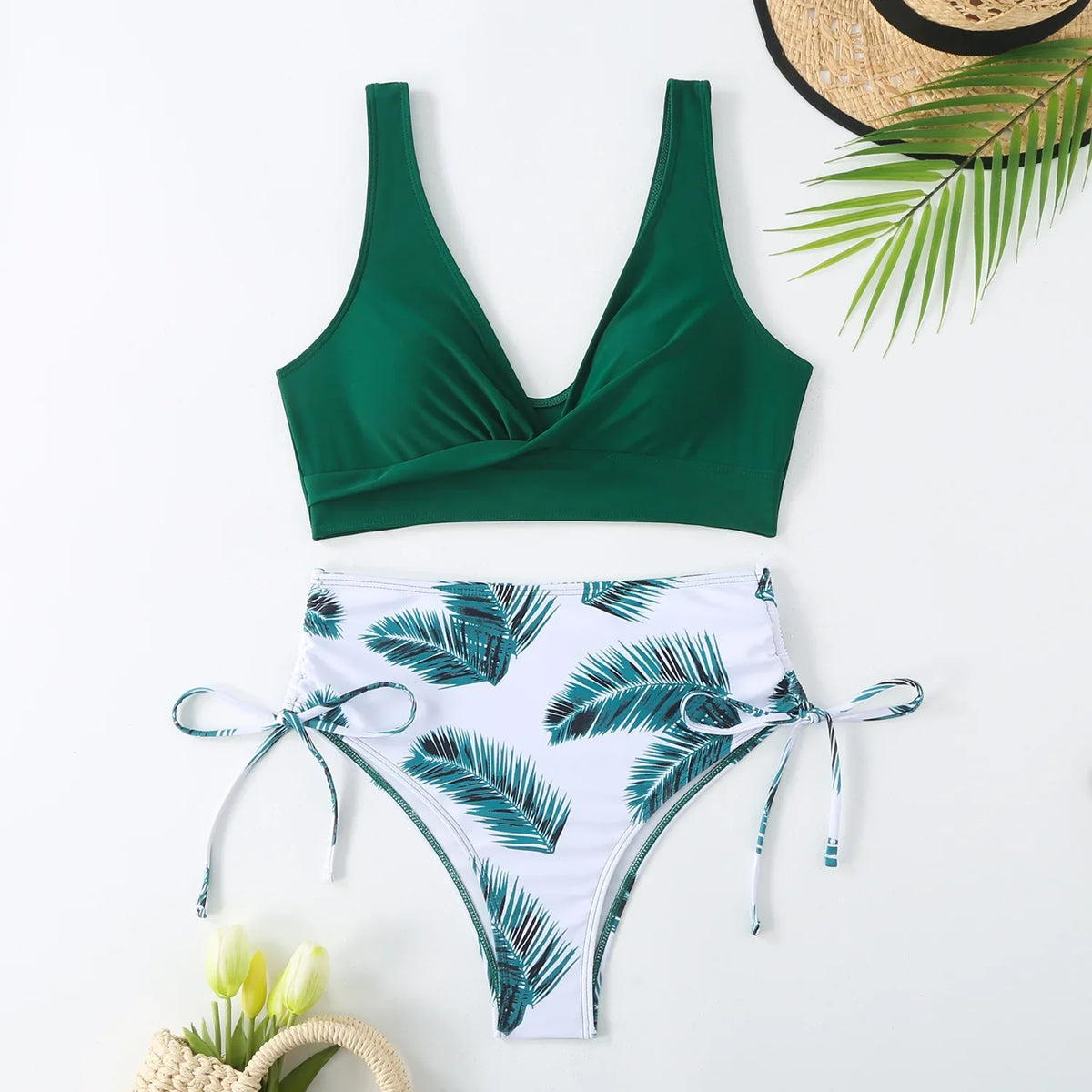 Sexy Bikini 2026 Swimsuit Women Trend Swimwear Female High Waisted Bikinis Sets Korean Swimming for Woman Bathing Suit Beachwear