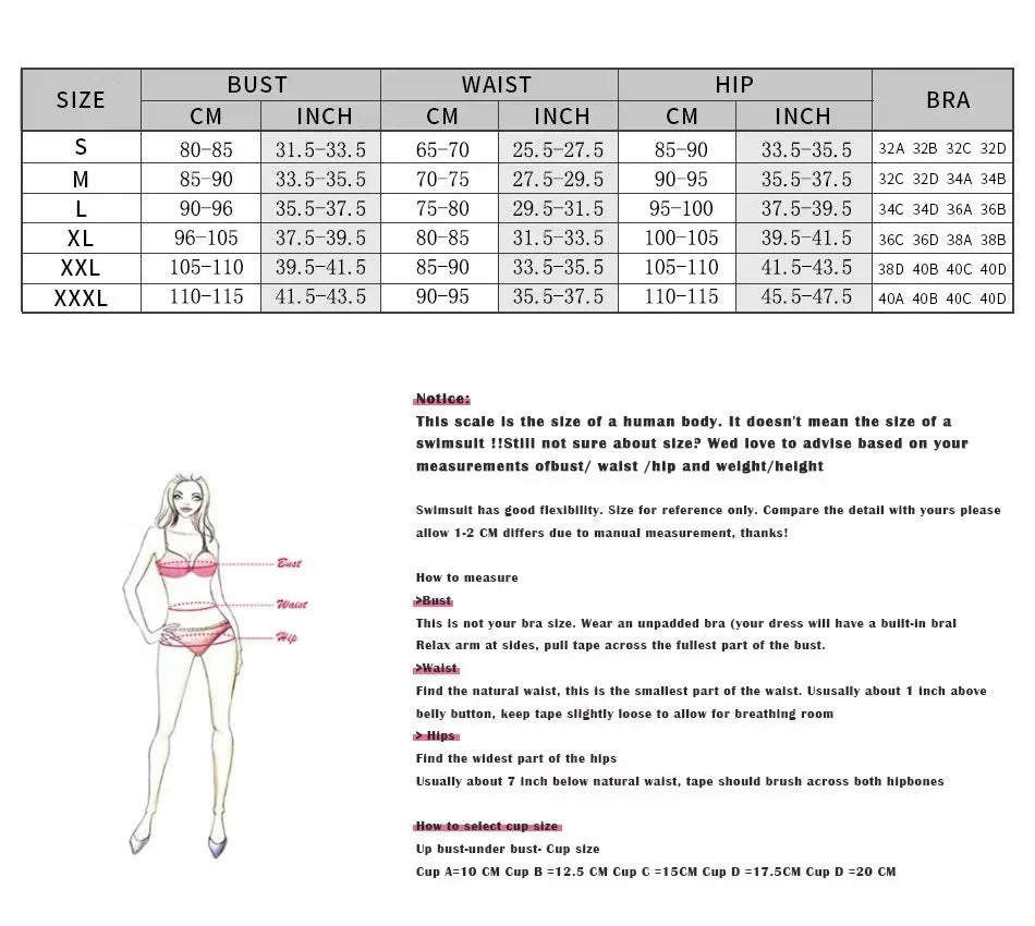 2026 Summer Sexy Bikinis Push Up Swimsuits Women Swimwear Female Beach Swim Wear Bathing Suits High Waist Bikini Set Pool Bather