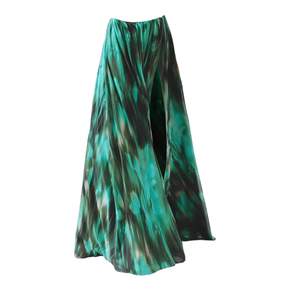 Costume da bagno floreale con stampa floreale con volant monospalla blu Set copricostume singolo micro monokini costumi da bagno sexy per ragazze Summer Beach