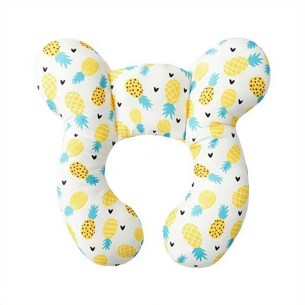 Cuscino Protettivo da Viaggio per Sedile Auto, Supporto Morbido per Collo e Testa, Poggiatesta a Forma di U per Bambini, Cuscino di Protezione per la Testa