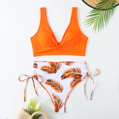 Sexy Bikini 2026 Swimsuit Women Trend Swimwear Female High Waisted Bikinis Sets Korean Swimming for Woman Bathing Suit Beachwear