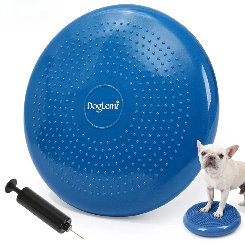 Cuscino per massaggio per animali domestici Piastra di equilibrio imbottita per cani Palla da yoga creativa Allenamento riabilitativo Forniture per animali Prodotti Giocattoli Accessori