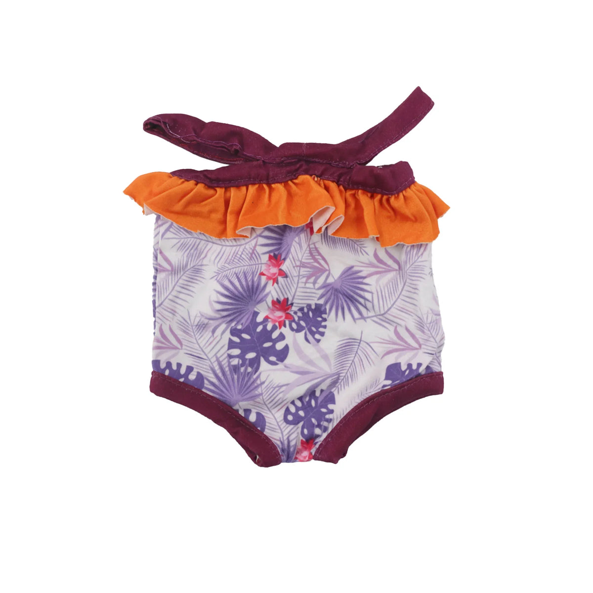 Costume da bagno per bambini in diversi stili, grazioso costume intero per bambole da 43 cm, accessori per bambole americane da 18 pollici, regali giocattolo per ragazze