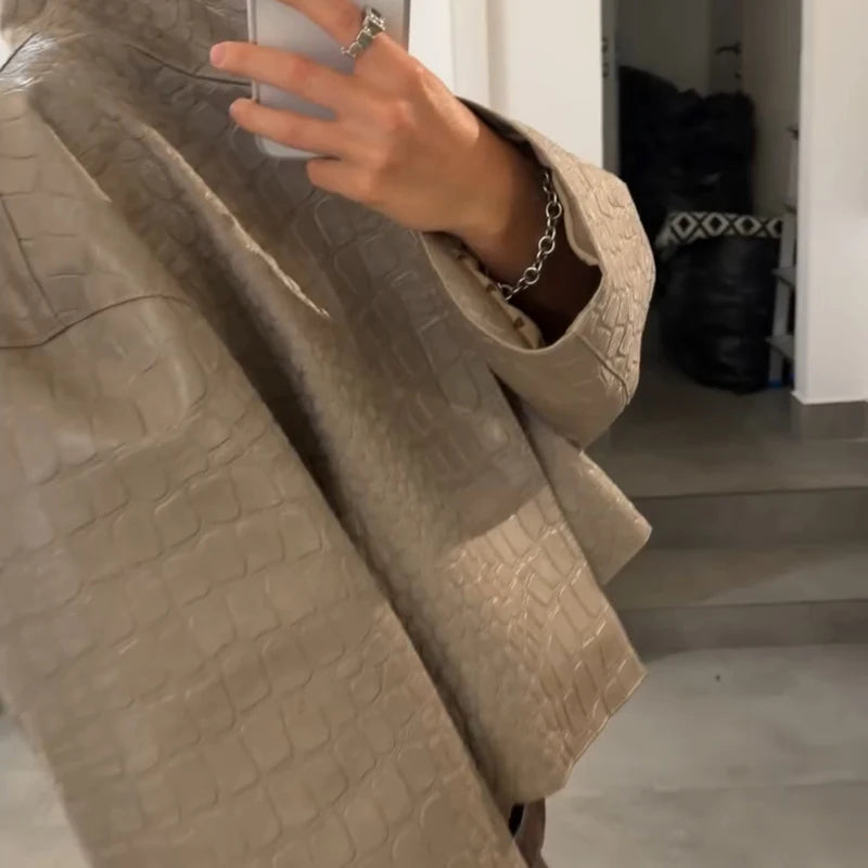 Cardigan da Donna Casual in Maglia con Stampa Paisley, Scollo a V, Cintura in Vita, Maniche Lunghe, Avvolgente, Vestibilità Ampia, Giacca in Maglia, Cappotto Maglione da Donna Autunno 2026