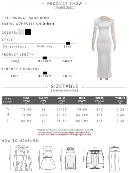 Strano gatto vestito dalla fasciatura donna estate sexy irregolare solido guaina chic elasticizzato a forma di corpo liscio festa di compleanno elegante aderente