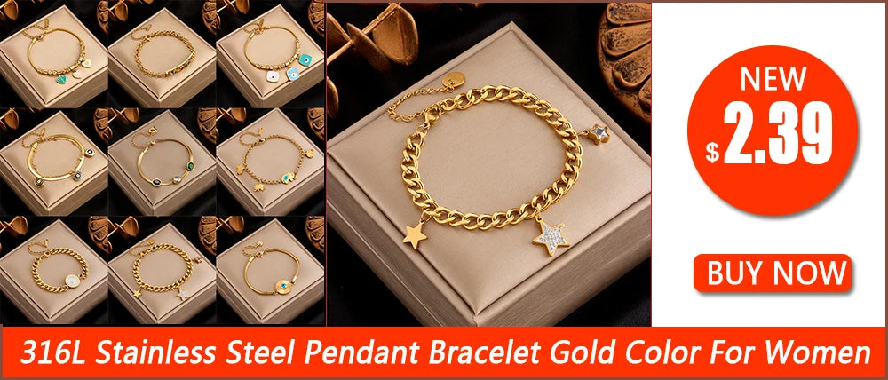 XIYANIKE Collana in acciaio inossidabile 316L Collana con ciondolo orso Accessori per donna Nuove tendenze Regali di gioielli per ragazza di Natale Collier