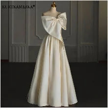 Abiti da ballo da sera eleganti e sexy con scollo a barchetta per le donne Estate 2023 Abiti da cerimonia per feste di compleanno per ospiti Abiti per occasioni formali