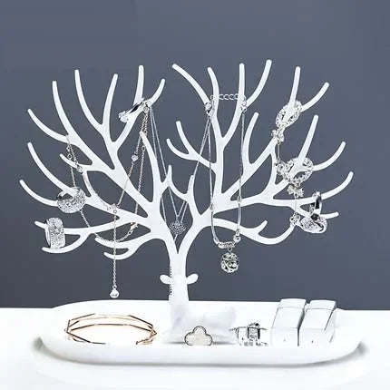 Portagioie Corna Orecchini Collane Anelli Espositore Bracciale Cervo Custodie per gioielli Stand Vassoio Albero Regali per le donne
