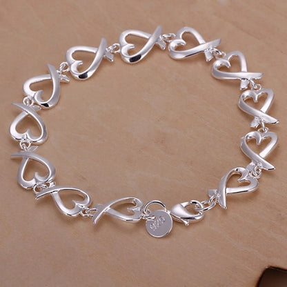 Bracelets en argent sterling 925 pour femmes, mariage, joli, noble, jolis bijoux, mode, jolie chaîne, livraison gratuite, cadeaux chauds