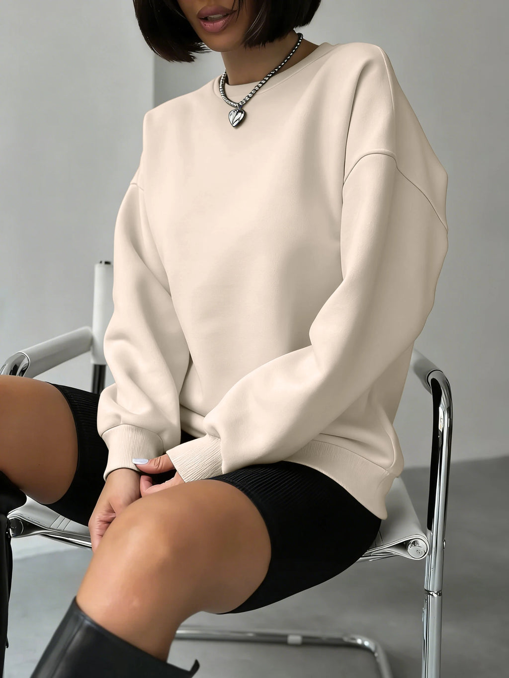 Solid Fashion Streetwear Donna 12 colori Felpe sportive Autunno Casual Pullover Addensare Y2K Felpa con cappuccio Hip Hop Street Sportswear