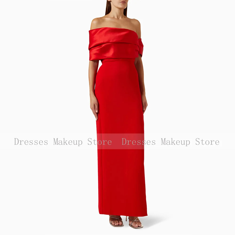 Abito da ballo viola chiaro personalizzato con colonna al largo della spalla Abiti da sera eleganti da donna Maxi abiti da festa con spacco laterale senza spalline
