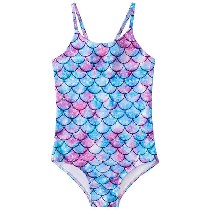Costume da bagno a sirena per bambini costume da bagno intero per ragazze costume da bagno intero per ragazze Hot Spring Sling costume da bagno ad asciugatura rapida per sport acquatici