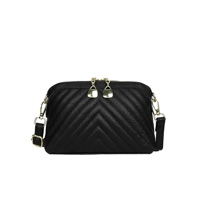 Borsa in pelle bovina 2023 primavera e l'estate zaino in pelle da donna nuova borsa a tracolla in vera pelle Messenger in morbida pelle