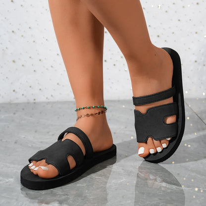 Sandales Tendance pour Femme, Idéales pour les Vacances à la Mer, les Activités de Plein Air, les Trajets Quotidiens et le Confort Décontracté