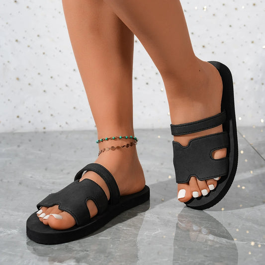 Sandales Tendance pour Femme, Idéales pour les Vacances à la Mer, les Activités de Plein Air, les Trajets Quotidiens et le Confort Décontracté