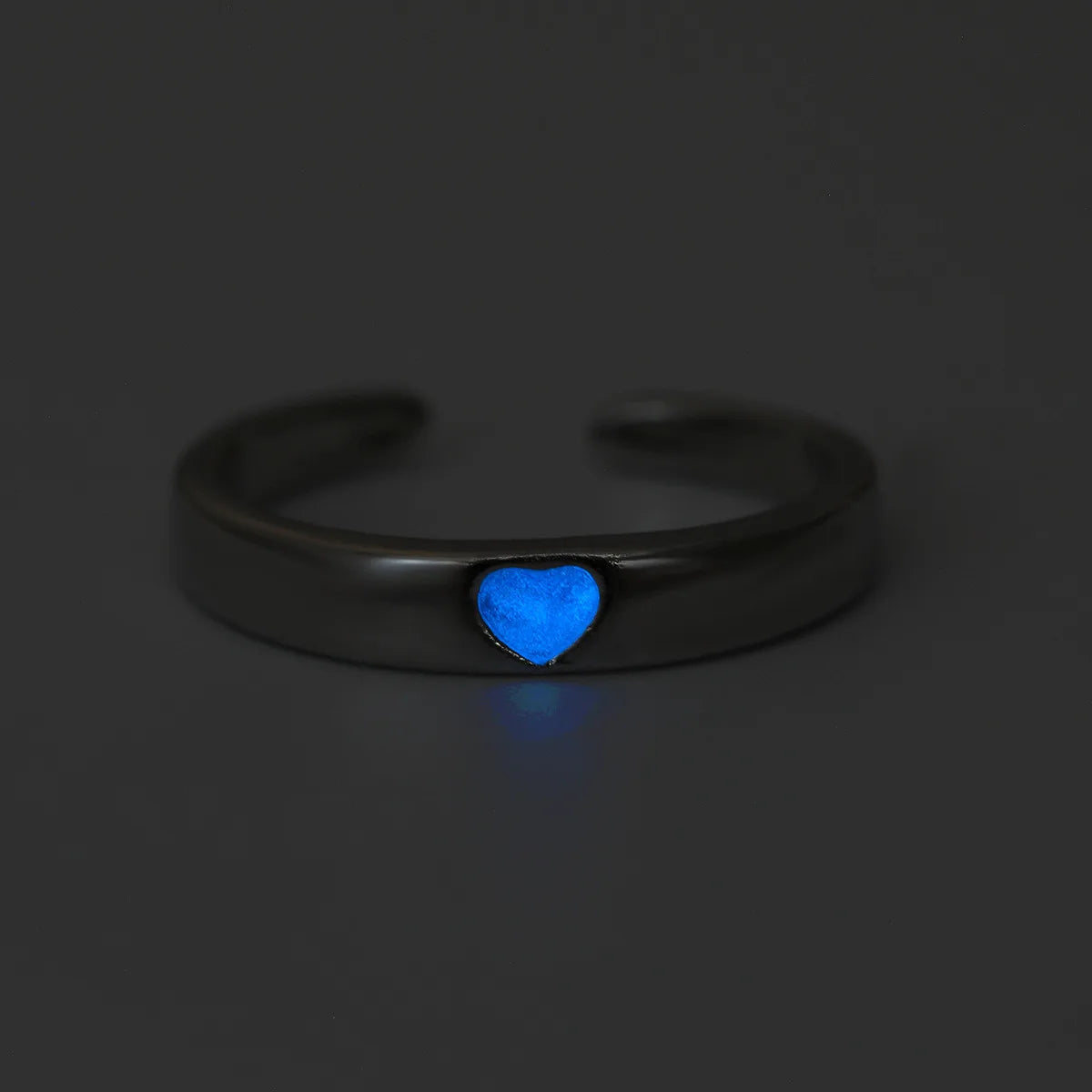 Anello aperto con zirconi vegetariani a tema amore per donna, design accattivante, stile raffinato, lusso discreto, anello personalizzato per l'indice.