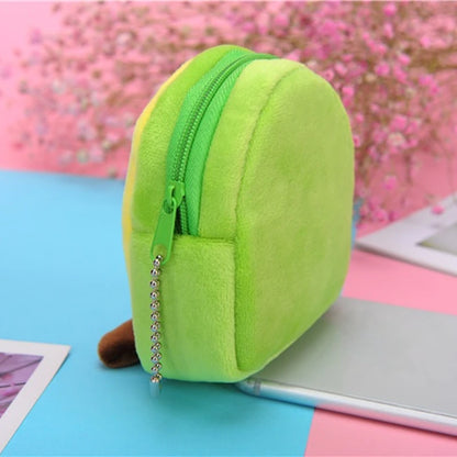 Cartone animato animale ragazzi portamonete in peluche bambini portamonete con cerniera custodia portaoggetti simpatici animali portafogli donna mini borsa regalo per bambini