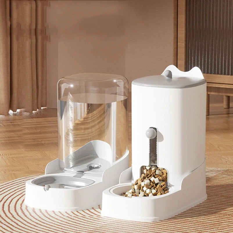 Nuovo distributore automatico di acqua per alimenti per gatti di grande capacità, fontana, bottiglia, ciotola, per cani, gatti, bevitore, alimentatore per cani, forniture per animali domestici